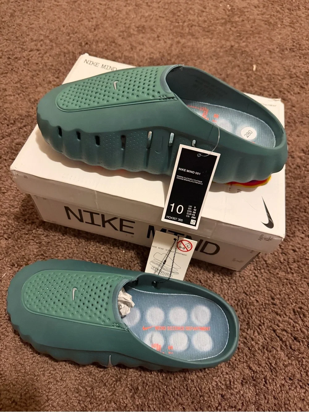 Nike mind 001 Mineral Slate
